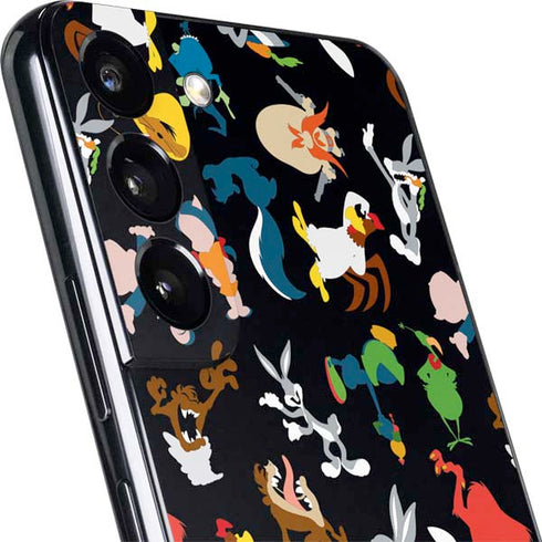 Looney Tunes Identity Pattern Galaxy S22 Plus Skin